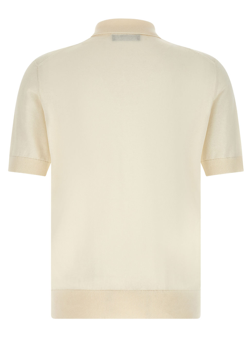 Thumbnail: Dolce & Gabbana White Cotton Polo Shirt
