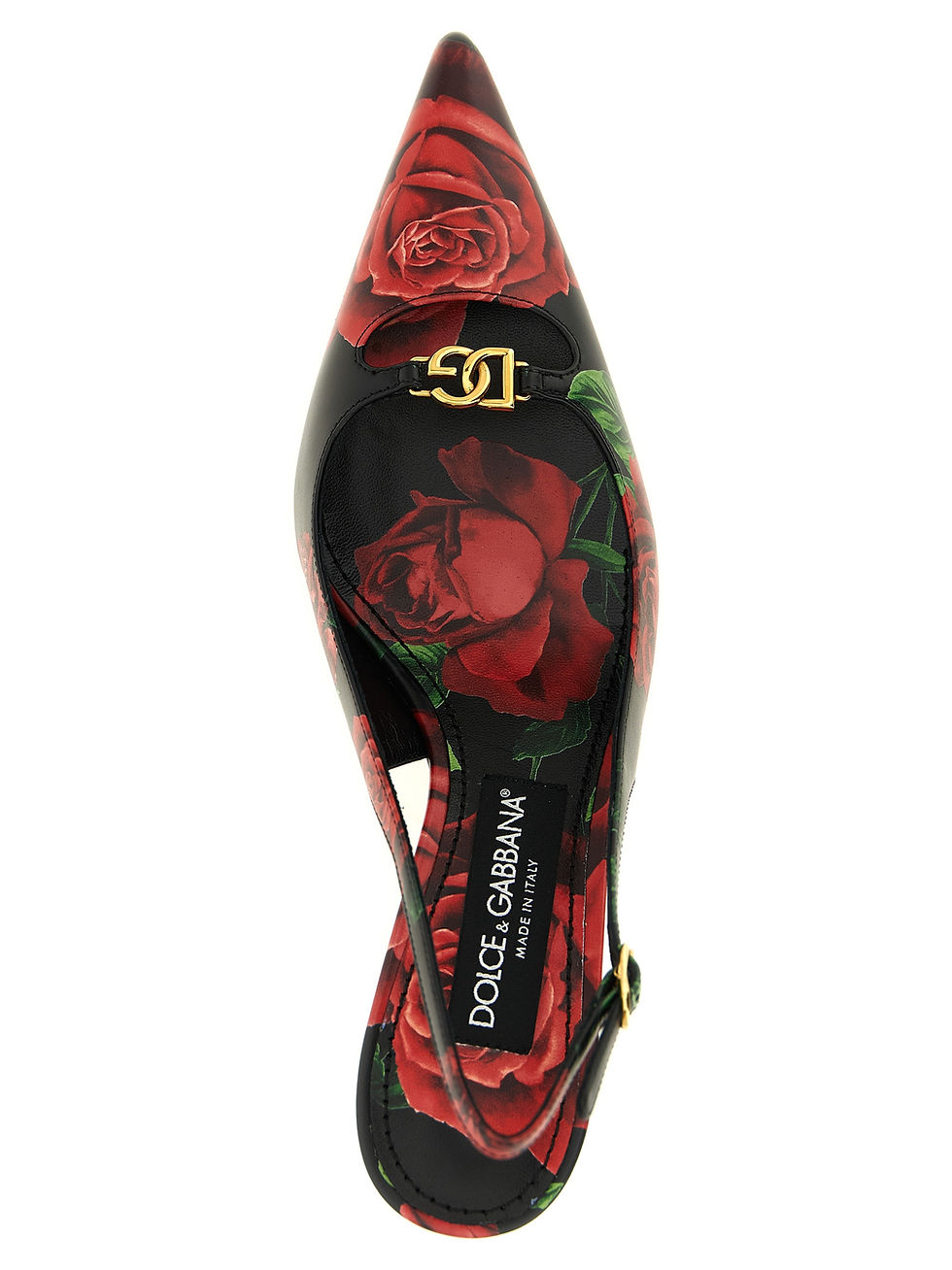 Thumbnail: Dolce & Gabbana Multicolor Calfskin Mid Heel Pumps