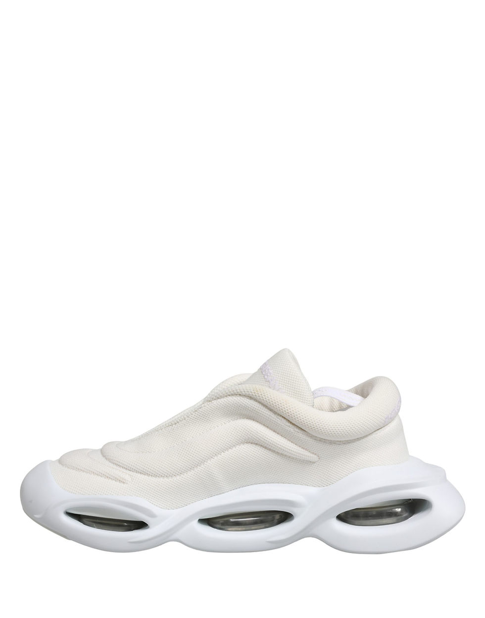 Thumbnail: Dolce & Gabbana White Slip On Wave Low Top Sneakers Shoes