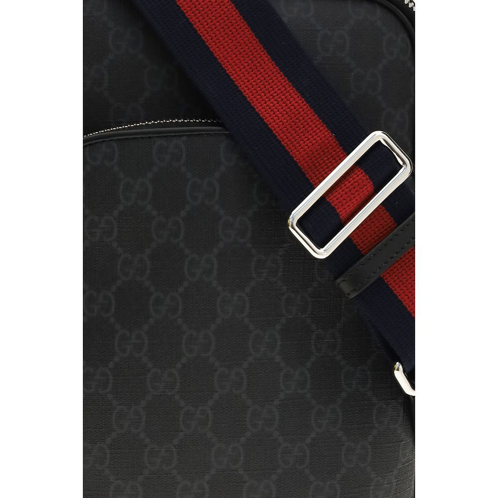 Thumbnail: Gucci Black Polyurethane Shoulder Bag