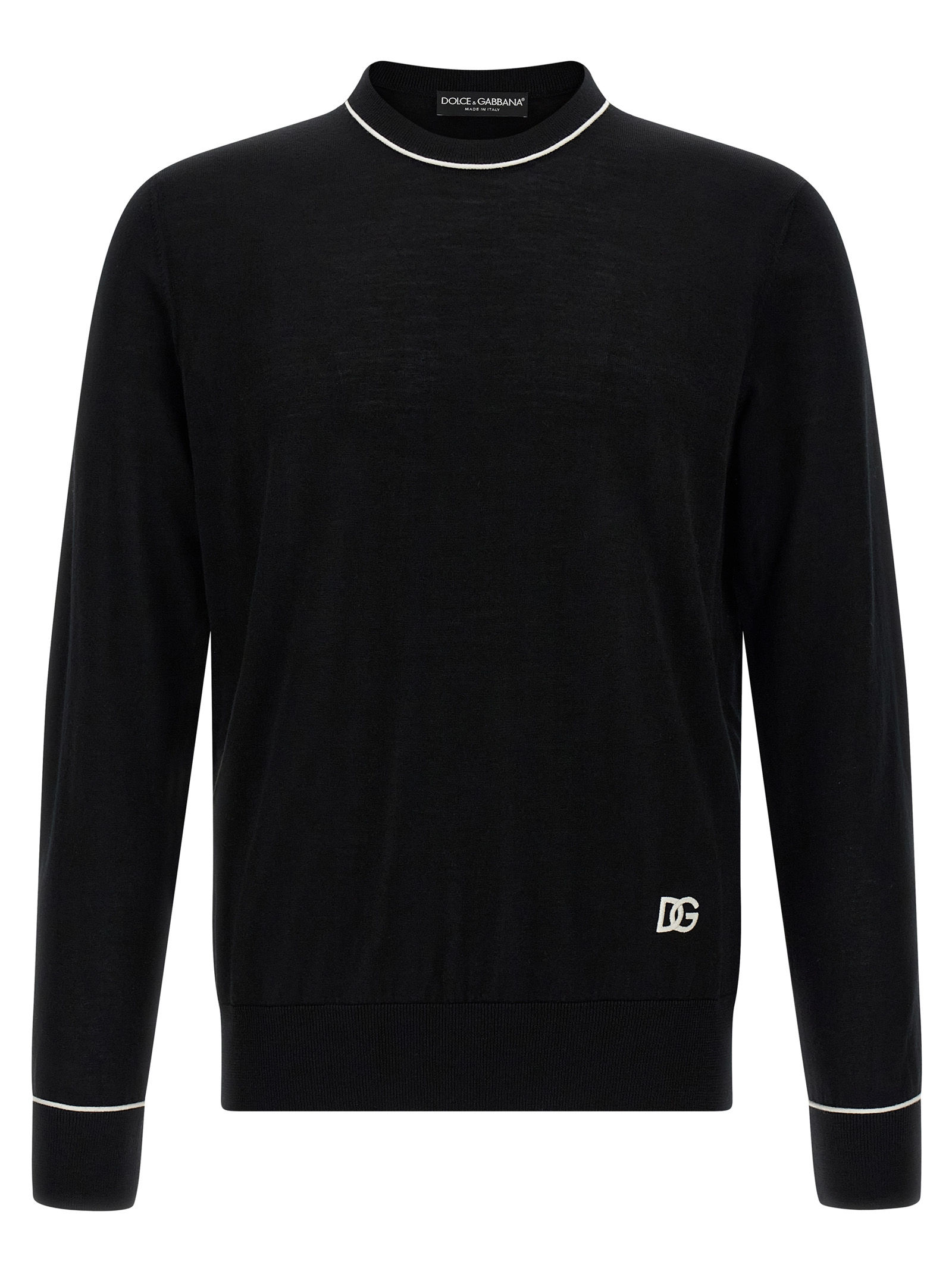 Dolce & Gabbana Black Marabou Cardigan