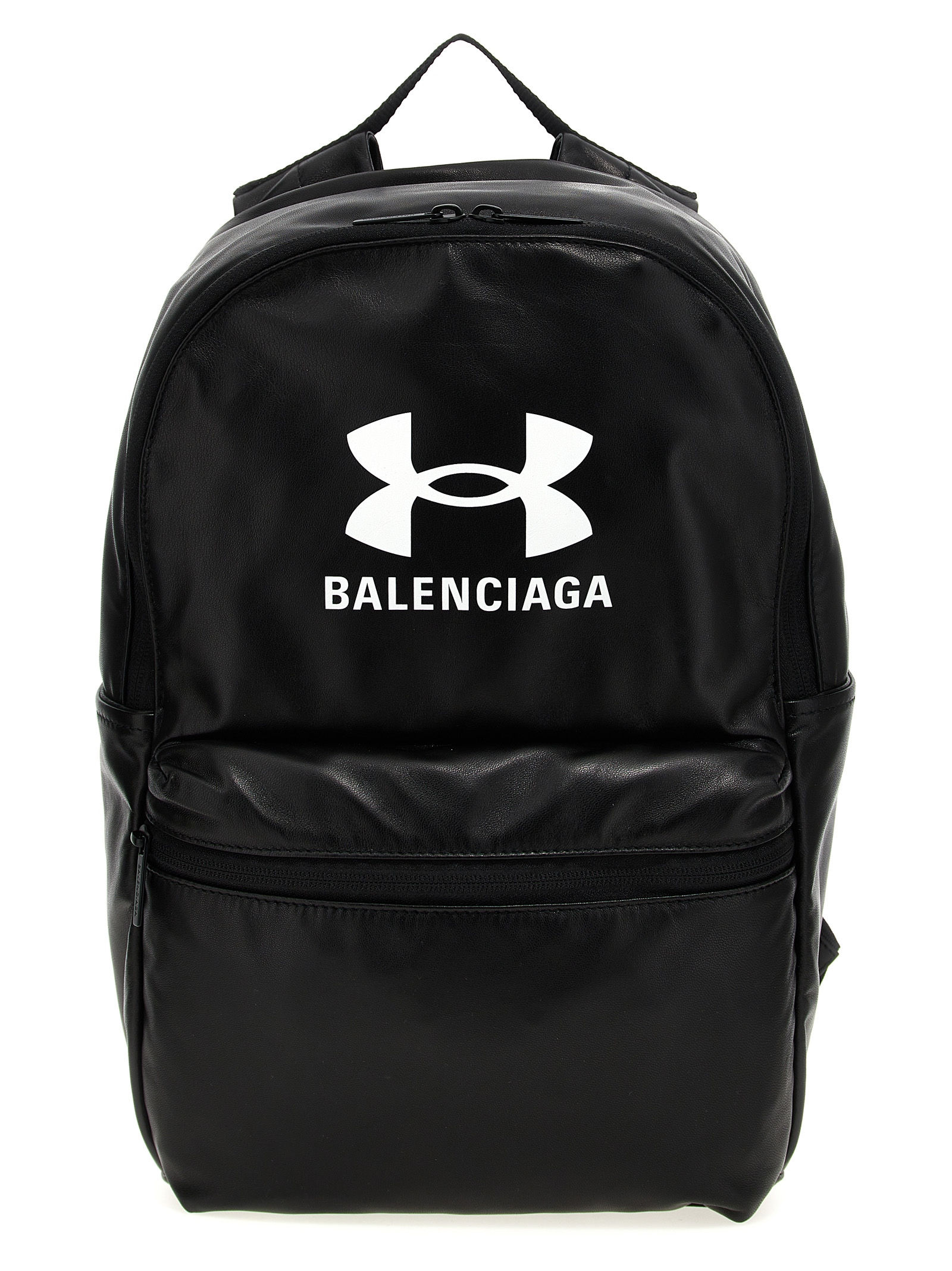Balenciaga Bicolor Lamb Leather Backpack