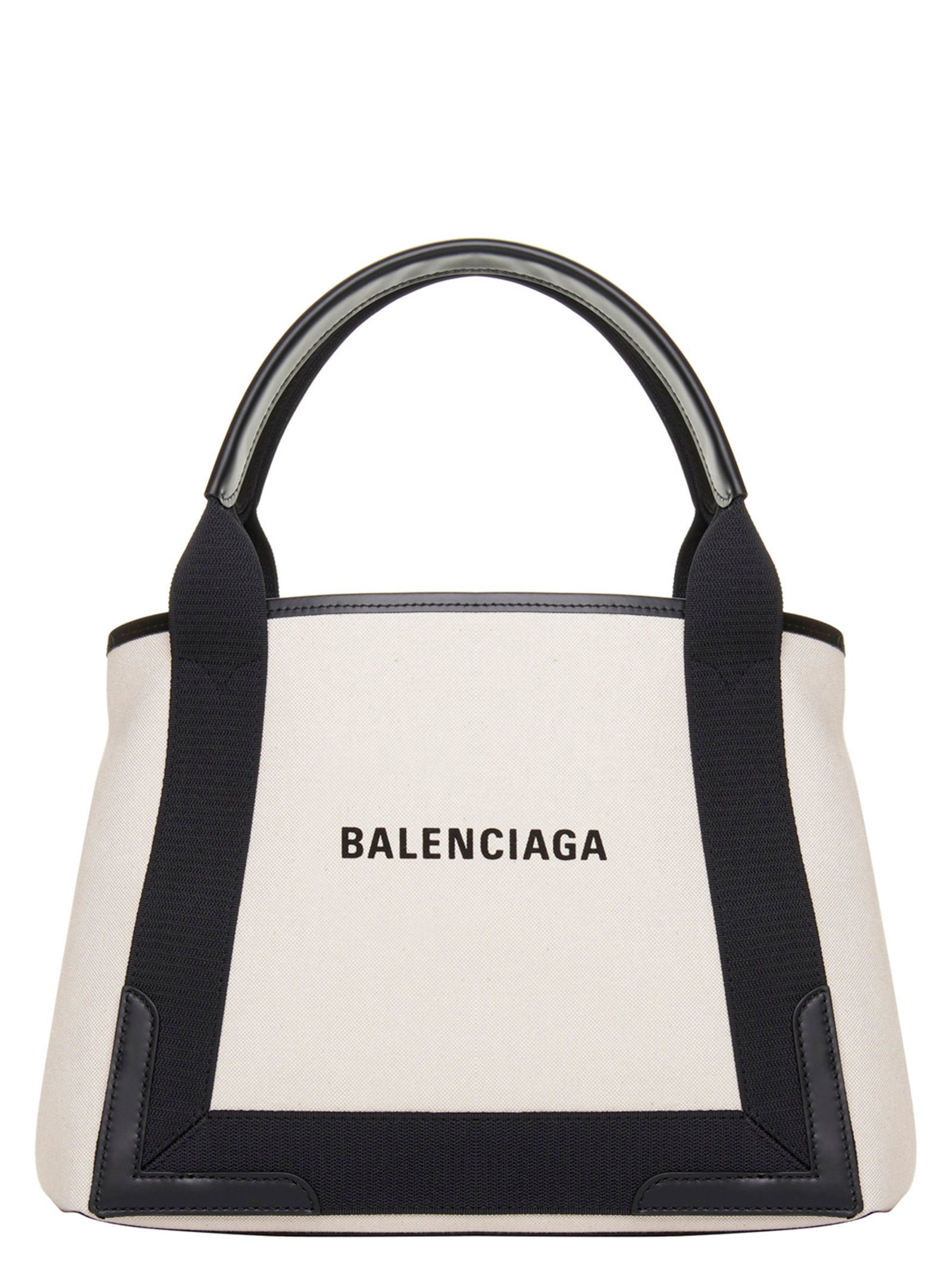 Balenciaga Bicolor Canvas Tote Bag