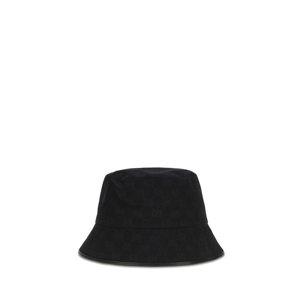 Gucci Black Fabric Bucket Hat