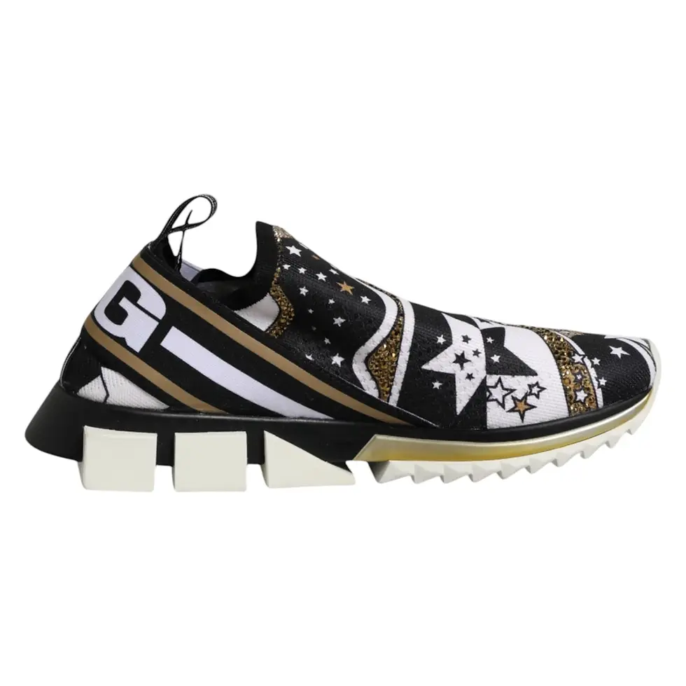 Thumbnail: Dolce & Gabbana Multicolor Sorrento Low Top Sneakers Shoes