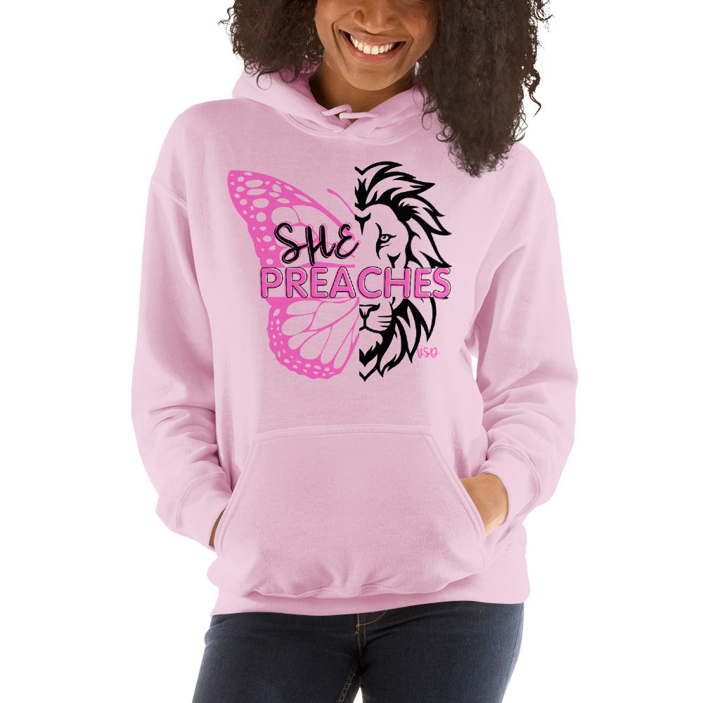 She Preaches-Unisex Hoodie