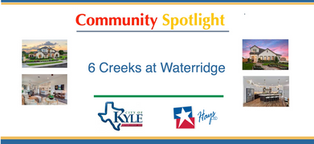 Homes For Sale in 6 Creeks at Waterridge in Kyle Texas