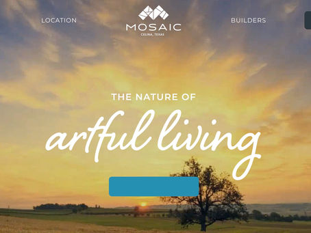 What to Expect When Buying a Home in Mosaic Community, Celina