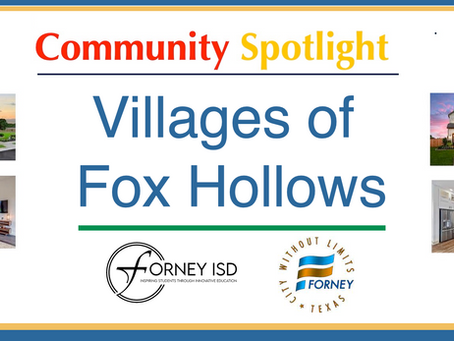 Homes For Sale in Villages of Fox Hollows in Forney Texas