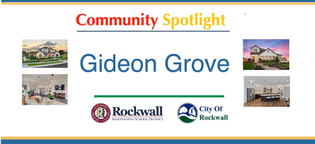 Homes For Sale in Gideon Grove in Rockwall Texas