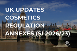 UK Updates the Cosmetics Regulation Annexes: Technical Overview of SI 2026/23
