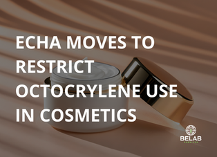 ECHA propone restringir el uso de Octocrylene en productos cosméticos