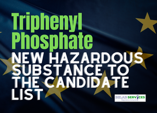 ECHA: Nueva Sustancia Peligrosa a la Lista de Candidatos