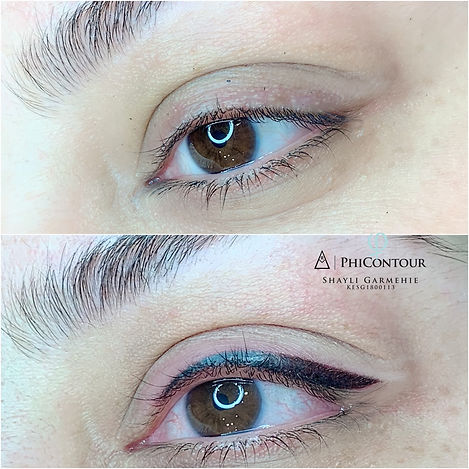 eyeliner modeling