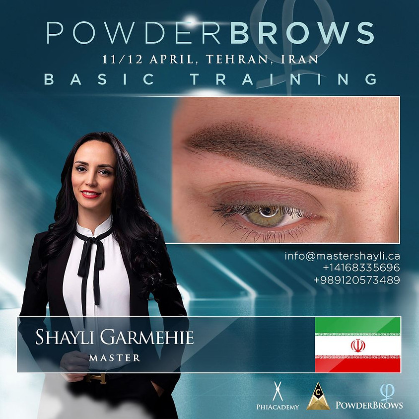 Powder Brows Tehran Training April 2021
