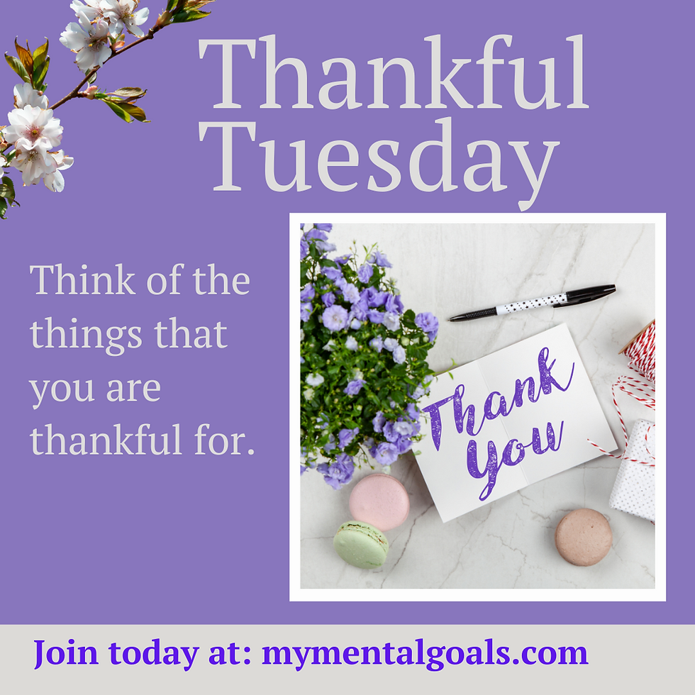 Thankful Tuesday
