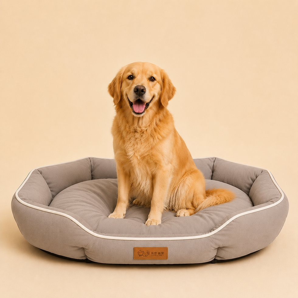 Thumbnail: Luxury Plush Dog Sofa Bed – Warm & Cozy Sleeping Cushion