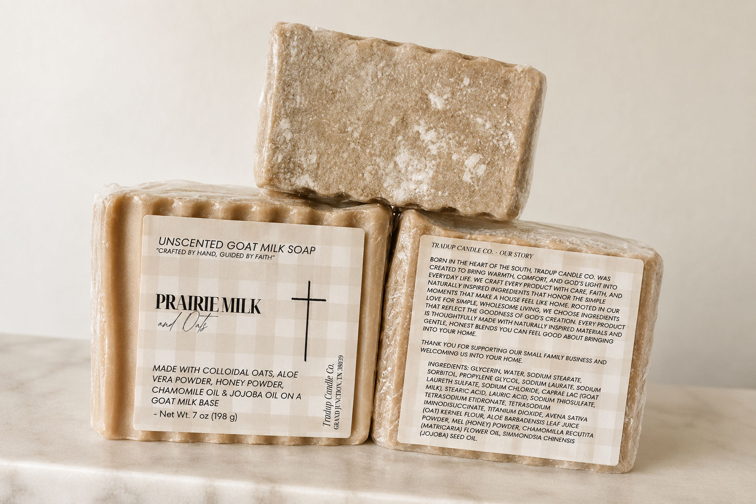 “Prairie Milk & Oats” Goat Milk Soap Bar