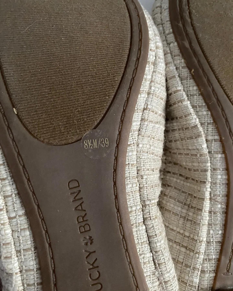 Thumbnail: Lucky Brand Slip On Ballet Flats Size 8.5
