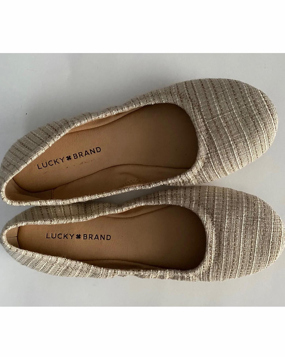 Thumbnail: Lucky Brand Slip On Ballet Flats Size 8.5