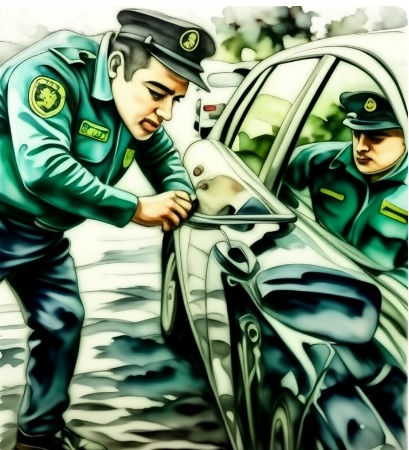 NEGATIVA A LIMPIAR UN VEHÍCULO OFICIAL