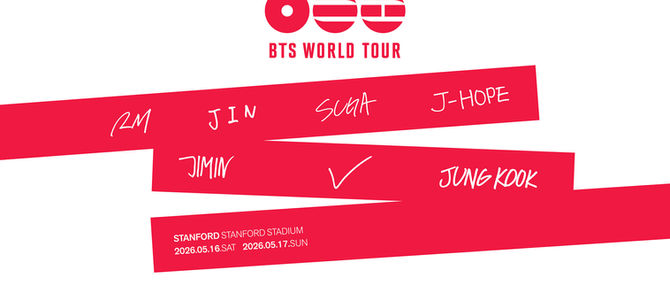 BTS IS COMING TO STANFORD!