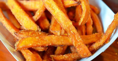 Easy Baked Kamote Fries Recipe