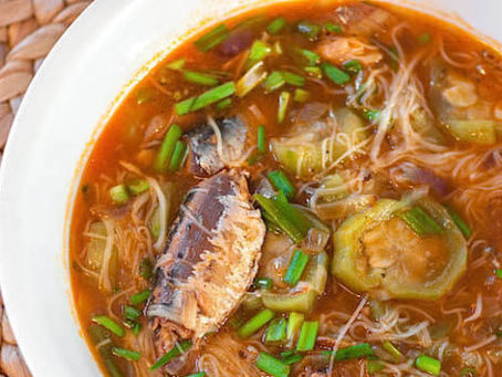 Sardinas with Misua Recipe