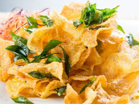Salted Egg Potato Chips Recipe