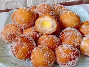 Easy Pinoy Cheesy Donut Recipe