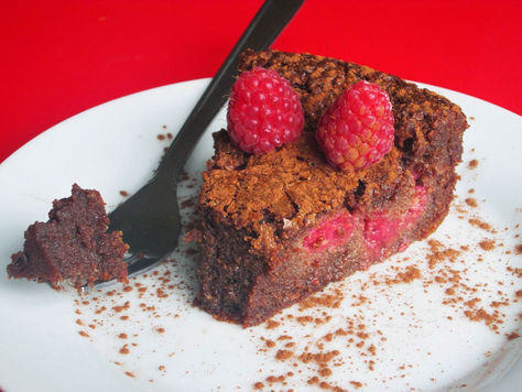 Gluten free Chocolate and Raspberry Cake