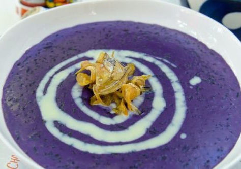 Easy Ube Champorado Recipe