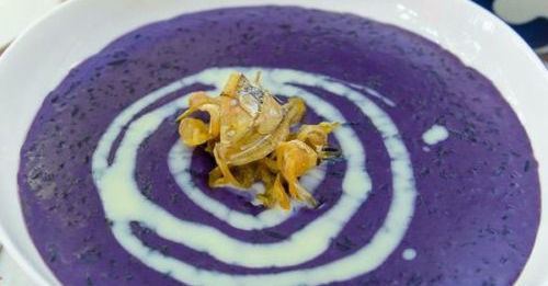 Easy Ube Champorado Recipe