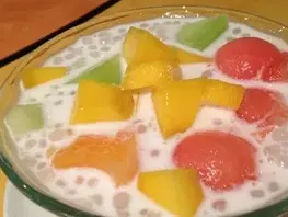 Sago and Fruit Mix Recipe