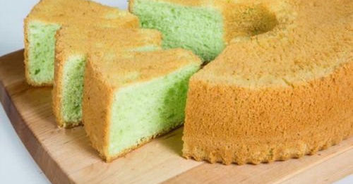 Pandan Chiffon Cake Recipe