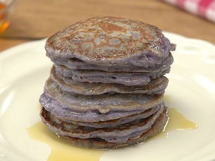 Easy Ube Pancakes Recipe