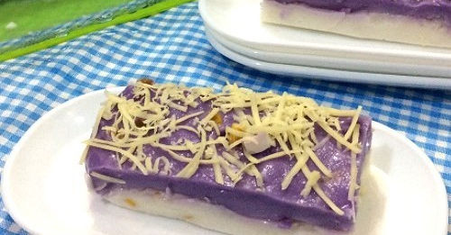 Easy Ube Maja Blanca Recipe