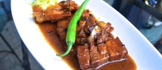 Adobong Bagnet With Pineapple Recipe
