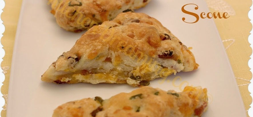 Ham & Cheese Scones Recipe