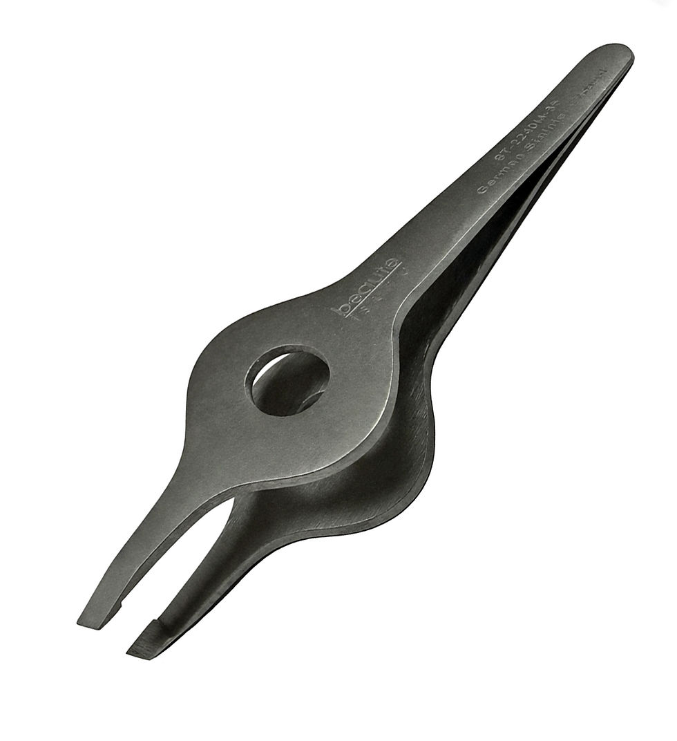 Thumbnail: Easy Thumb Grip Light Weight Slanted tweezer