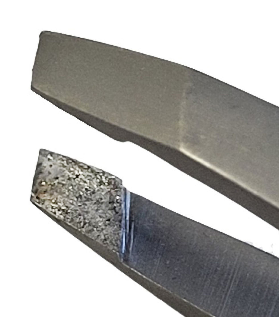 Thumbnail: Diamond Tip Tweezer BT2227DM 4.0" 2.5mm Tip