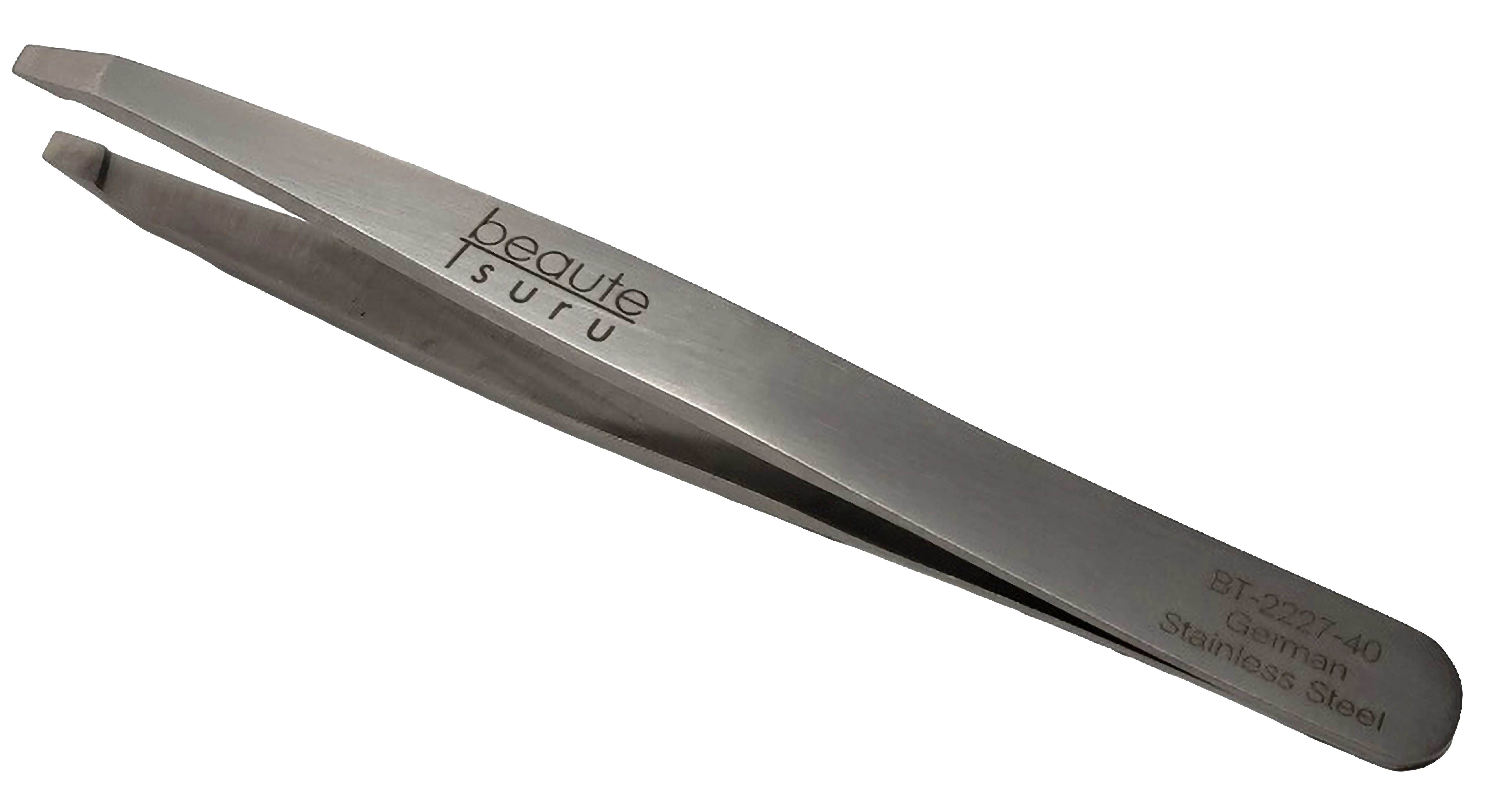Slanted Tweezer Matte Finish BT 2227-4.0"3.5mm
