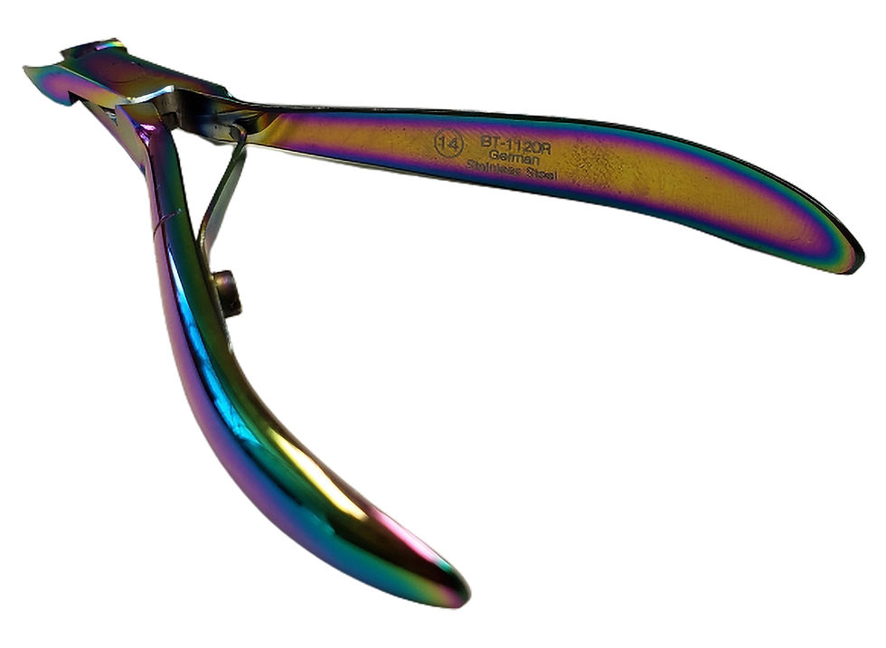 Thumbnail: Rainbow Titanium Nipper 1/2 Jaw #14
