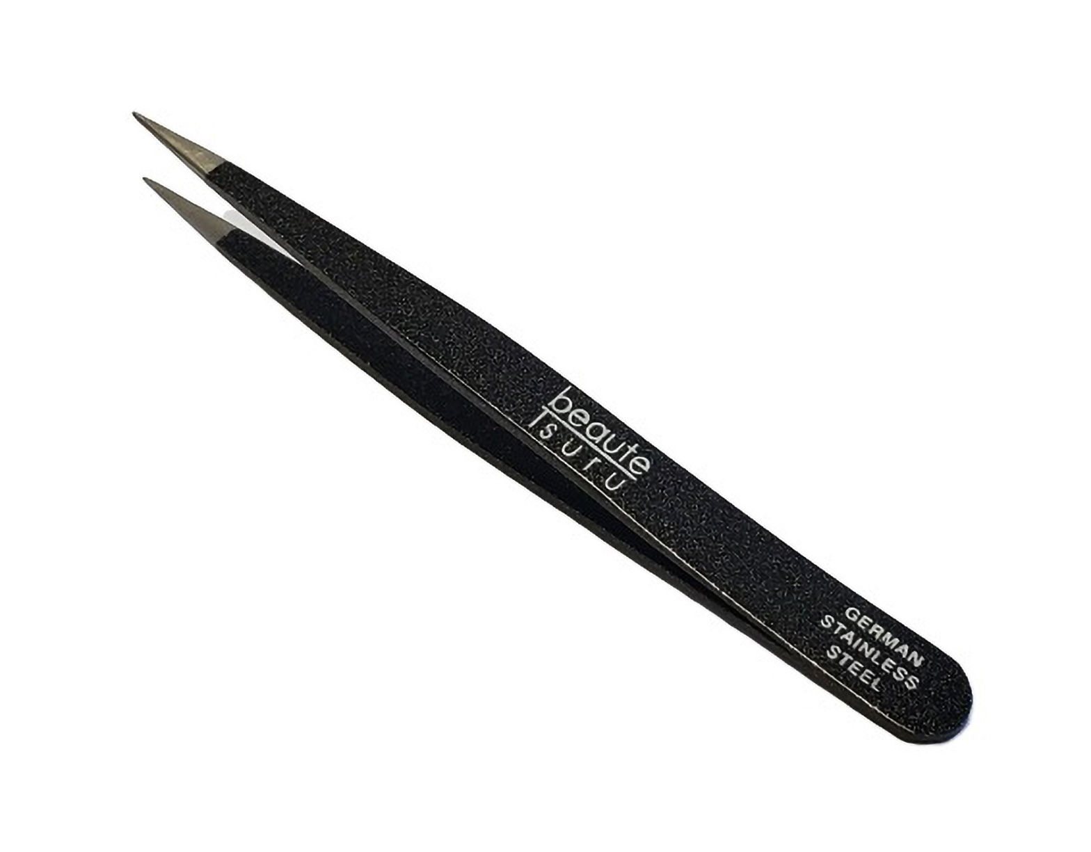 Pointed Tweezer 3.5" (Sparkling Black)