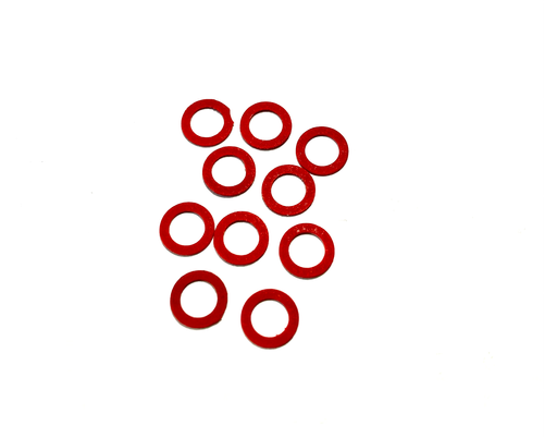 M9 Rubber Washers- 20.4mm O/D X 9.6mm I/D X 3mm Thk, various quantities M9 Rubber Washers- 20.4mm O/D X 9.6mm I/D X 3mm Thk, various quantities