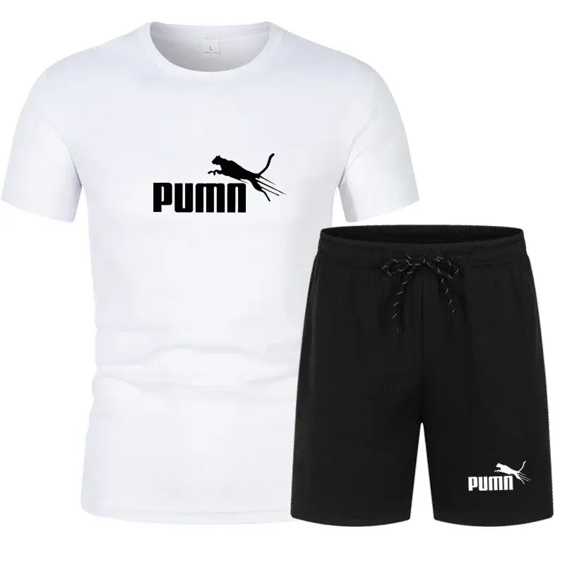 Thumbnail: 2026 summer hot selling men's clothing set fashionable short sleeved set casual 