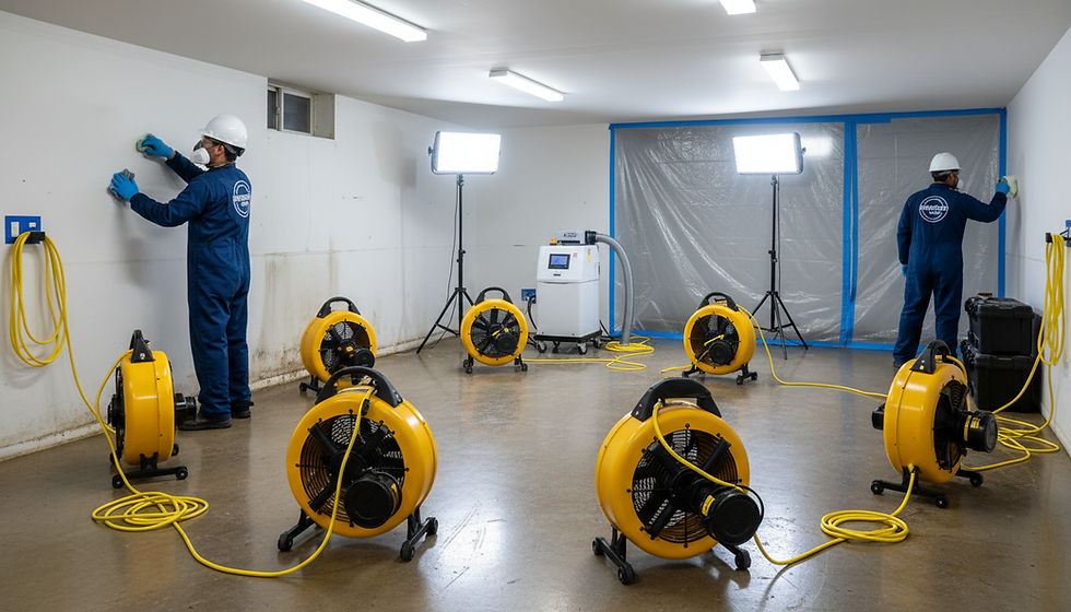 sewage cleanup services by lakeshore restoration llc
