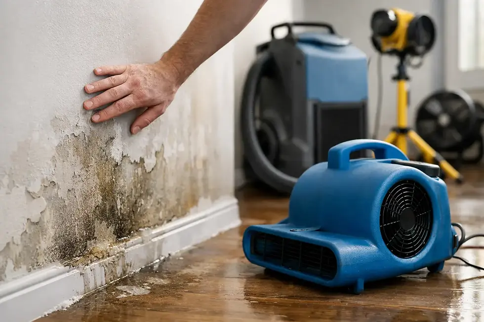 How to Dry Out Wet Walls the Right Way
