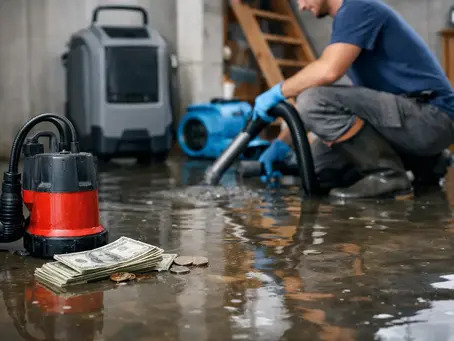 basement flood cleaning services by lakeshore restoration llc