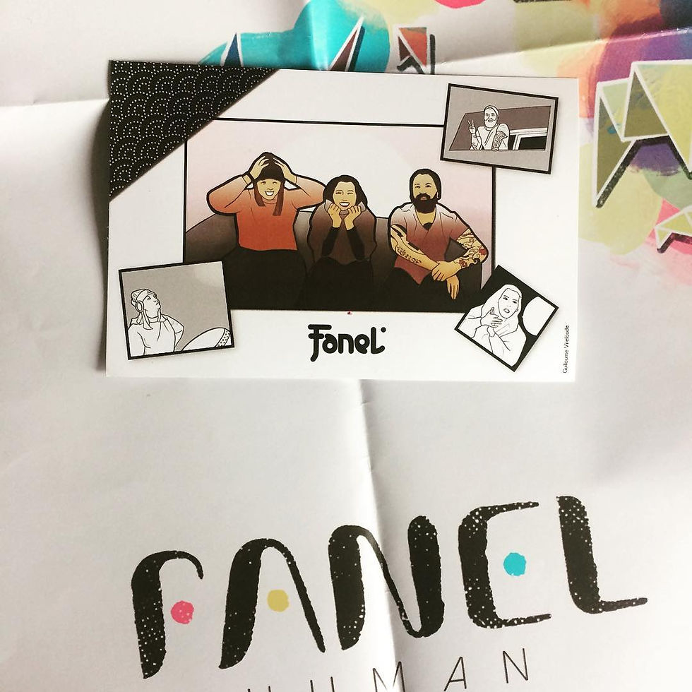 Fanel postcard